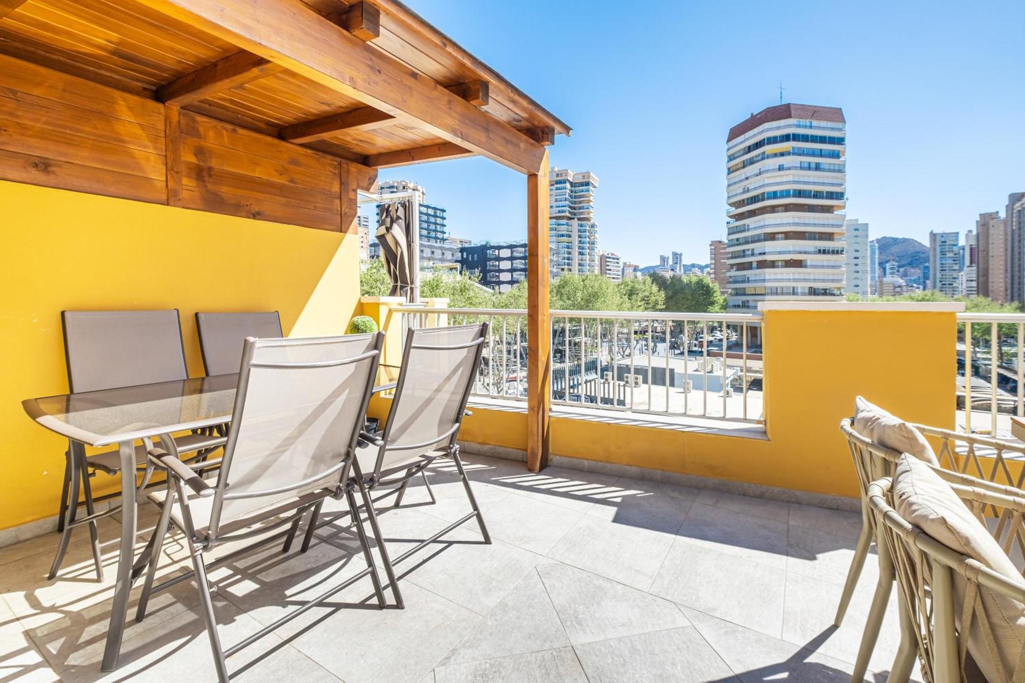 Penthouse Ancla 561 Levante Beach Benidorm Exterior foto